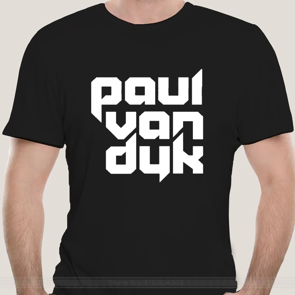 fashion t-sdhirt men cotton brand teeshirt T SHIRT PAUL van Dyk house music trance pvd 4 COLOURS available  dj cool