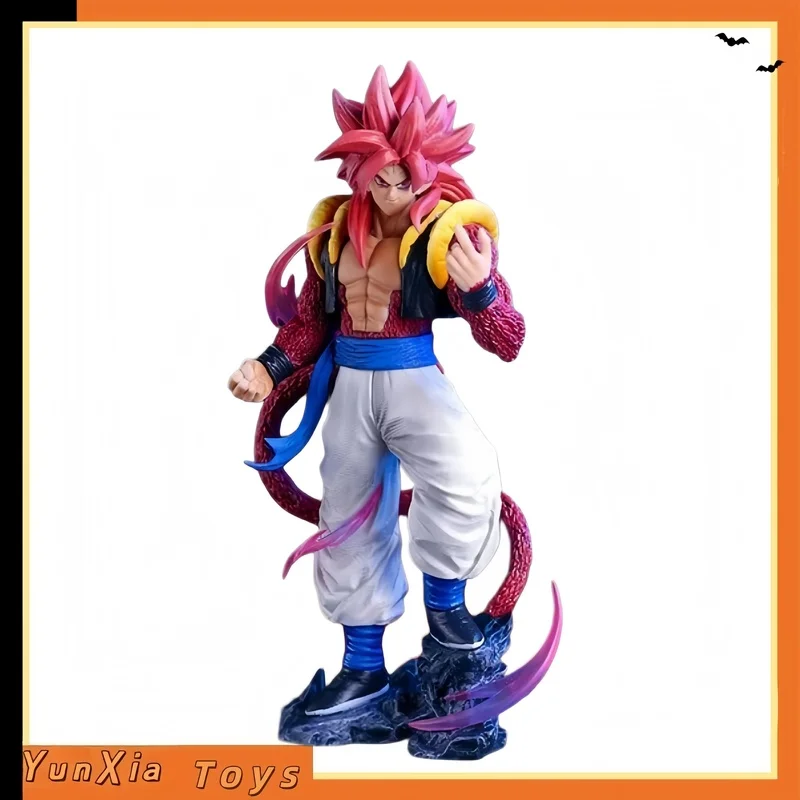 

Yun Xiang She Gt Super Saiyan 4 Gogeta Standing Figure Pvc Anime Statue Collection Model Toy Desktop Decoration Orna