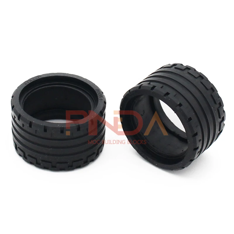 23799 Tire 81.6 x 44 ZR Straight Tread Bricks Collections Bulk Modular GBC Toy For Technical MOC Building Block Compatible
