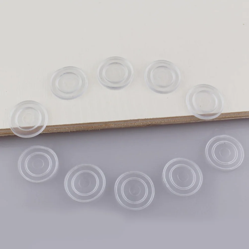 

200Pcs Clear Anti Slip Silicone Furniture Pads Glass Tabletop Protectors Bumpers Cabinet Door Stoppers Non-Slip Surface Pads