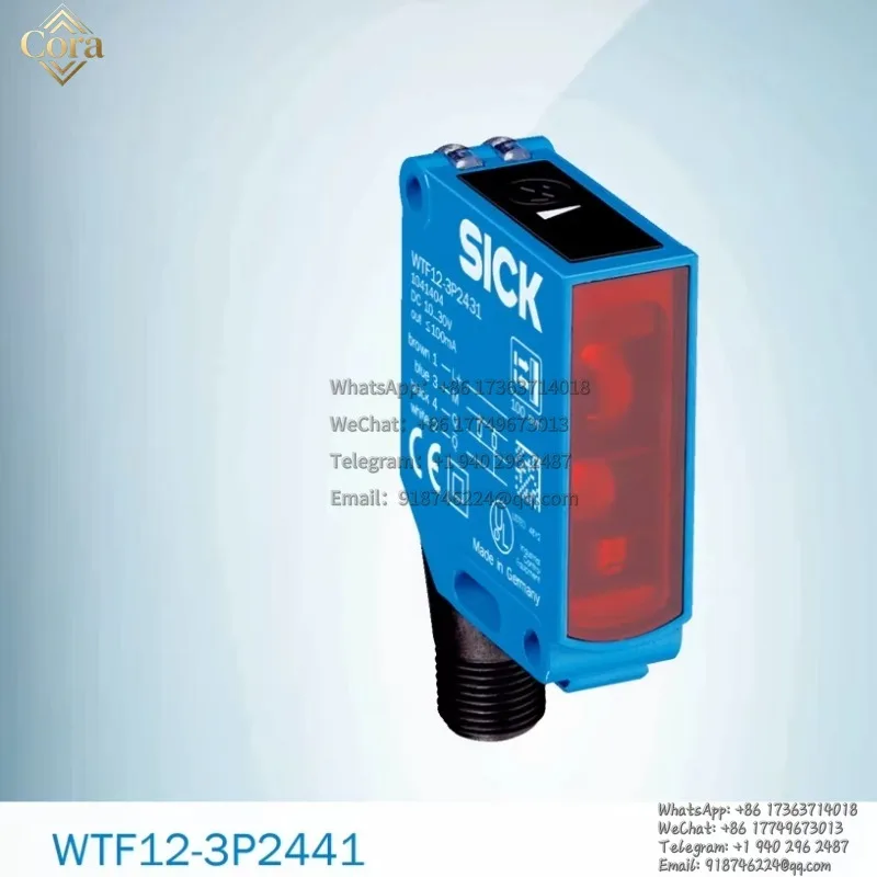 sick brand origianl  WTF12-2P2441  1041400 PHOTOELECTRIC SENSORS new in stock