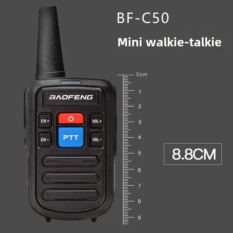 Baofeng Miniature C50 рация компактная мощная уличная портативная USB-зарядка идеально подходит для KTV ресторана парикмахерской