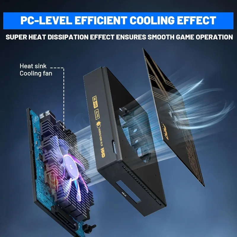 وحدة تحكم ألعاب Super Console X5 PRO Retro مع 16000+ ألعاب، وحدة تحكم محاكاة مع نظام الألعاب والتلفزيون، شريحة الصخور RK3588S، 8K UHD O #5