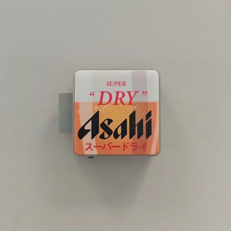 Neue japanische U-Bahn-Stationsschilder, Mini-Kühlschrankaufkleber, Café-Ladenschild, Ambient-Lightbox, Kühlschrankmagnet