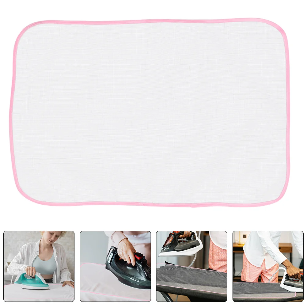 3pcs Pressing Cloth High Temp Resistant Protective Pad Reusable Mesh Cloth For Clothes Protection Lightweight Mat Supplies