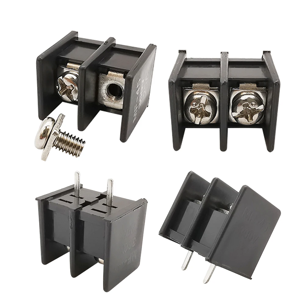 10/20Pcs KF45C 9.5mm 5-6Pin Barrier Screw PCB Mount Terminal Block 9.5mm Pitch KF45-9500 2P/3P Straight Pin Wire PCB Connector