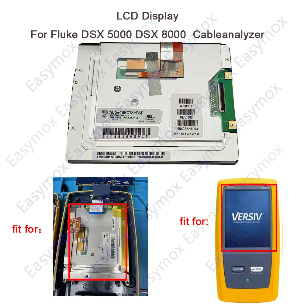 

LCD Screen display For Fluke Networks DSX-5000 DSX-8000 Cableanalyzer Networks DSX 5000 DSX8000 DSX-5000 DSX-8000 Repairment