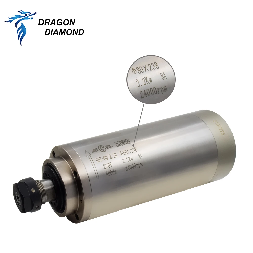 

Dragon Diamond 5.5KW 3KW 2.2KW CNC router Water Cooling Spindle motor for CNC router engraving machine equipment parts