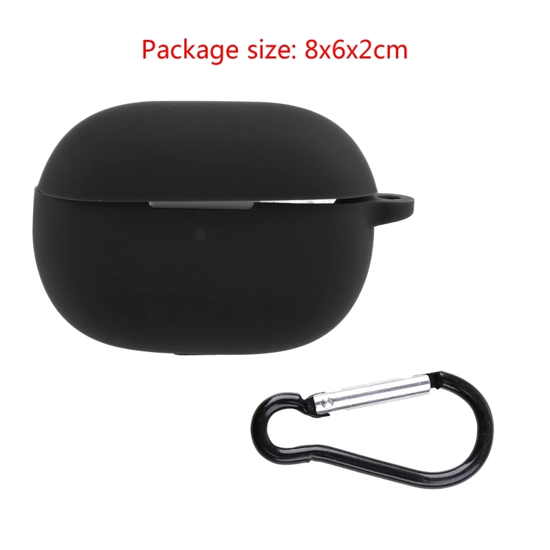 Compatible for RedmiBuds 4  Shockproof Wireless Earphone Sleeve Impact-resistant Housing Antidust Washable Soft Cover