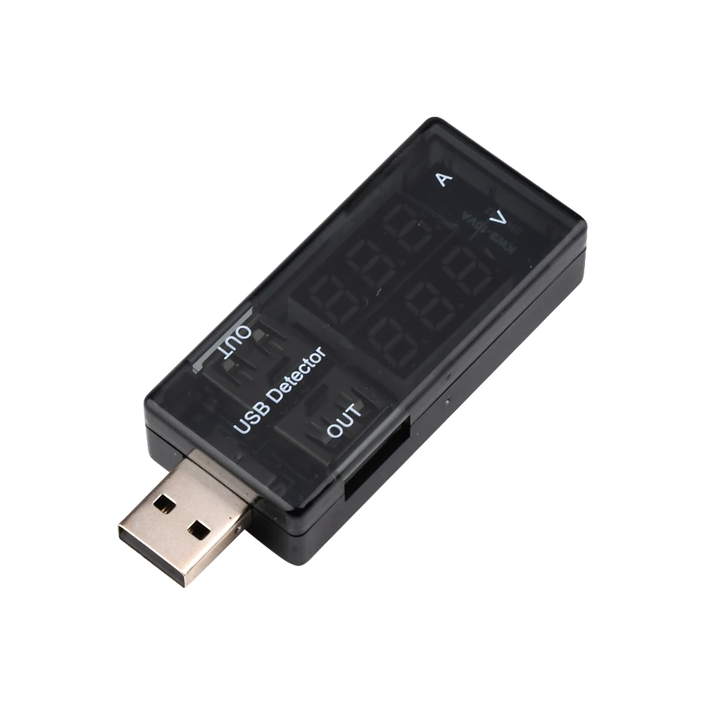 4-30V 3A Misuratori di tensione USB Capacità di tensione di corrente Tester di batteria Doppio tester di capacità del caricatore digitale Misuratore Power Bank