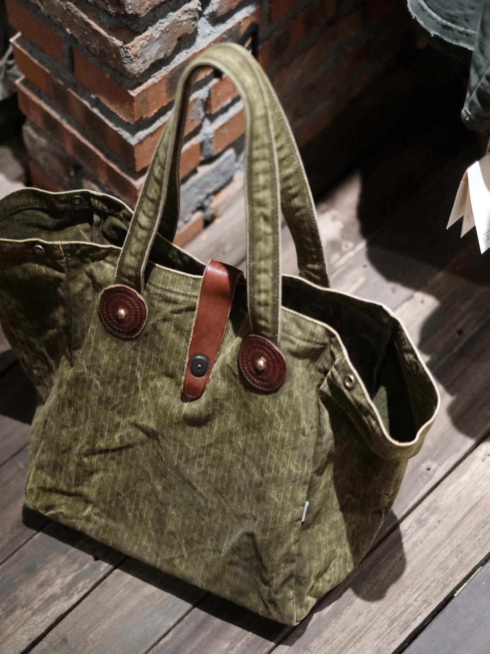 Handgefertigte Niche Rewash Distressed Umhängetasche Handtasche Canvas