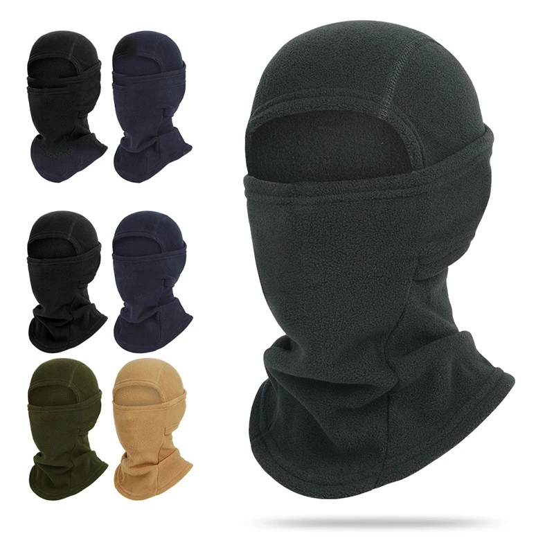 

Thermal Head Cover Integrated Balaclava Riding Windproof and Cold-Resistant Tiger Mask with Neck Guard