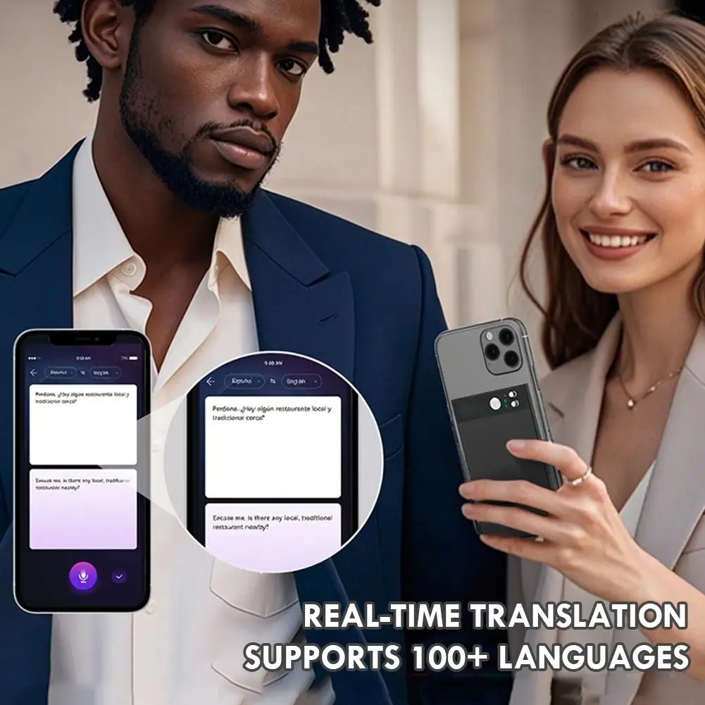 

Ультратонкий диктофон с ИИ, Bluetooth, магнитным креплением, для заметок на совещаниях, с функцией синхронизации и перевода, аудиорекордер