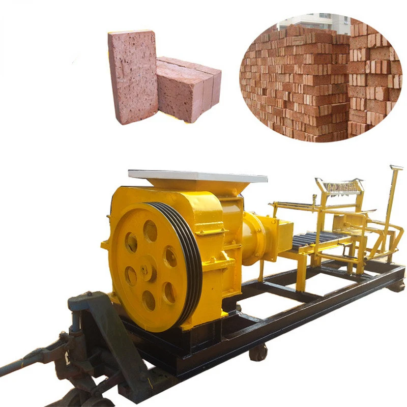 Clay Brick Making Machine for Sale,soil Brick Extruder,mud Brick Machine with Functions To Cut The Clay Strip Into Bricks