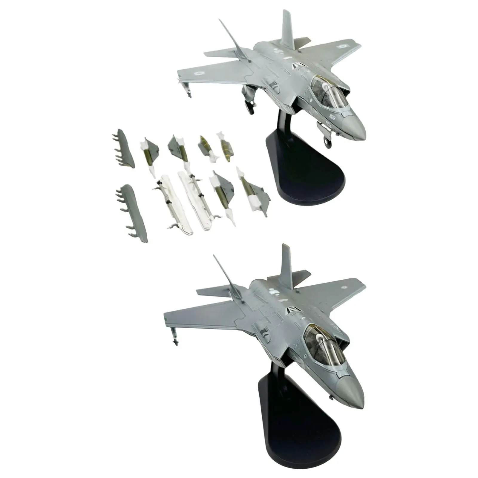 1/72 Scale Fighter Jet Model Simulation Desktop Decoration Aircraft Model Diecast Plane Model for Home Bedroom Bar Office Shelf