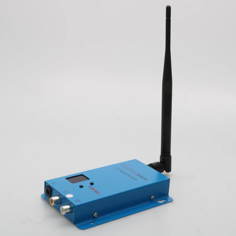 

1Set DC 12V 250mA Receiver 1.5G 12 Channels Wireless Audio Video Receiving Module with Antenna AV Cables for Security Monitoring