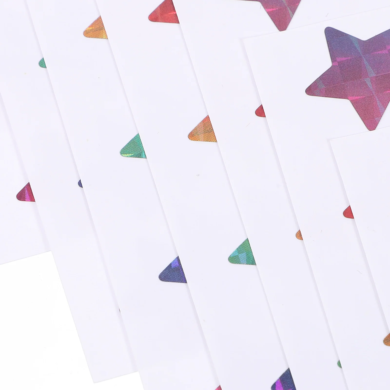 

20 Sheets Pentagram Prints Stickers Self-Adhesive Waterproof Star Decals for Teacher Students Reward Charts Birthday Invitations