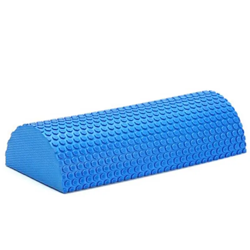 30-45cm Half Round EVA Massage Foam Roller Yoga Pilates Fitness Equipment Balance Pad Yoga Blocks With Massage Floating Point