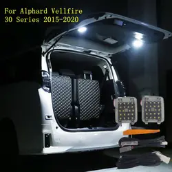 Car LED Trunk Light Tailgate Middle Lamp for Toyota Alphard Vellfire 30 Series 2015 2016 2017 2018 2019 2020 2021
