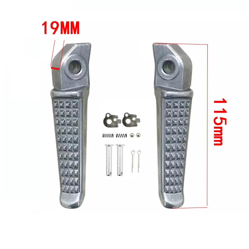 MZTI - Front Or Rear Footrest Motorcycle Foot Rests Pedal For Honda CB400 VTEC 1999-2013 1-4 Versions Hornet 250