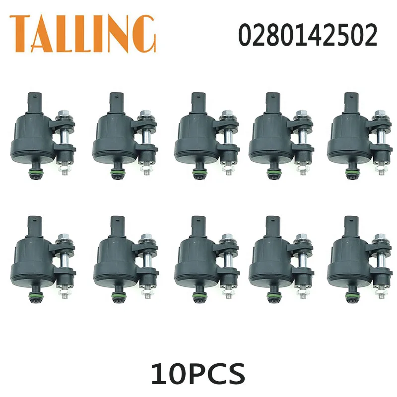 

10Pcs 0280142502 Vapor Canister Purge Control Solenoid Valve for Chevrolet Spark LS LT 1.2L I4 2013 2014 2015 96985666