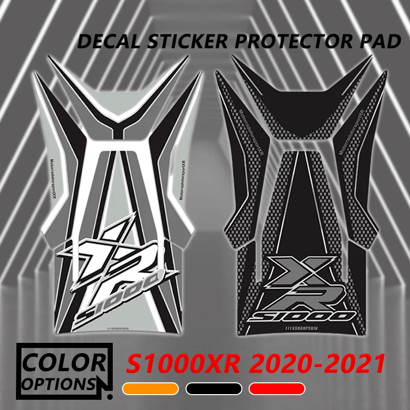 

s1000xr Fuel Tank Sticker For S1000XR S1000 XR 2020-2024 Motorcycle 3D Fish Tank Pad Anti Scratch Bone Sticker Decals