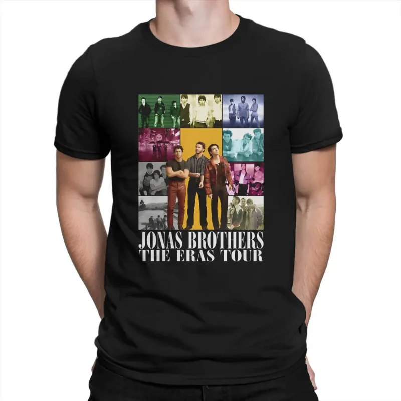 Pop Music Fan Special TShirt J-Jonas Brothers Band Casual T Summer T-shirt For Adult