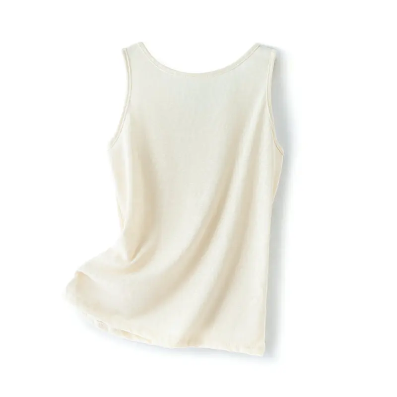 Summer New Loose Cotton Linen Vest Women's Inner Wear Stylish Top Outerwear Trendy Small Strap Trendy Fresh Cotton Linen Vest