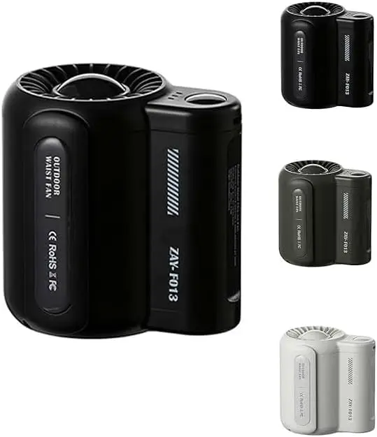 Shirt Fan,Cool Clip Fan Under Shirt,Waist Fan,Cool Clip,Cool Clip Fan,Portable Waist Fan,Clip On Waist Portable Cooling Fan,Cool