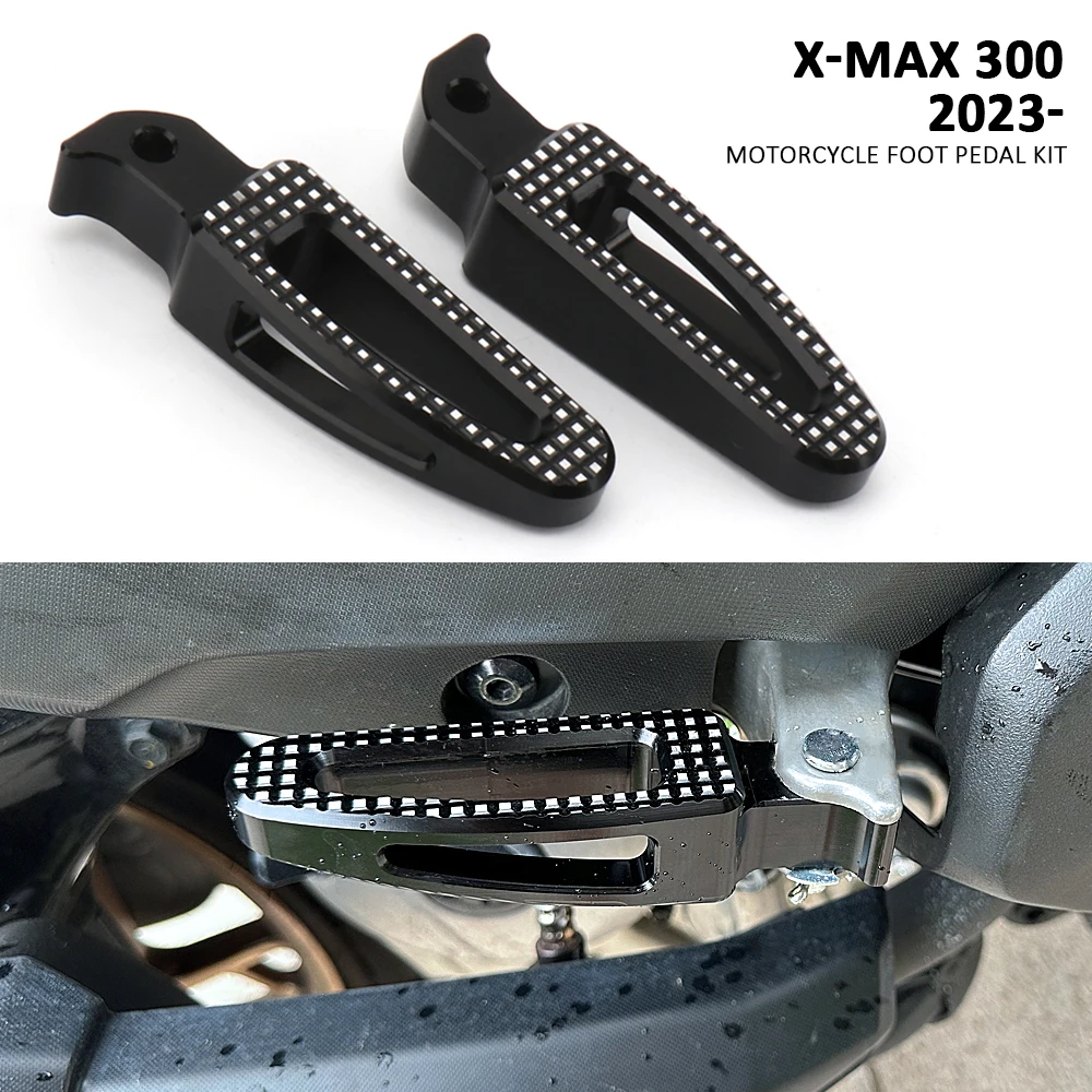 

Motorcycle 5 colors Pegs Passenger Footpegs Support Extension Kit For Yamaha X-Max300 X-MAX300 XMAX300 XMAX 300 2023 2024