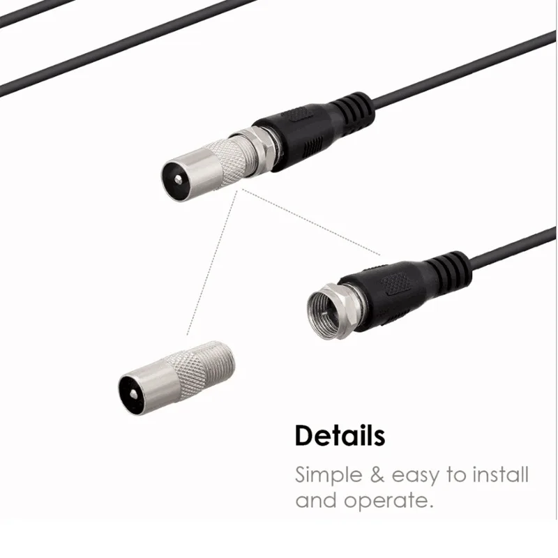 Nieuwe TV-antenne Indoor Mini HD Digitale TV-antenne DVB T2 Grondgolfantenne