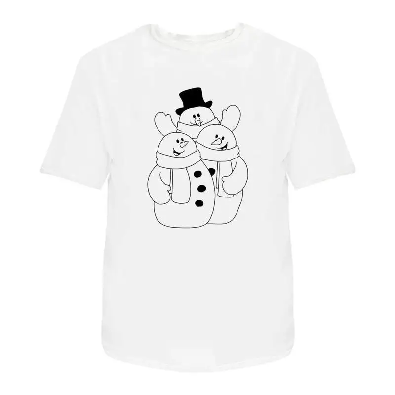 

Snowman Friends' Cotton T Shirt Ta052314