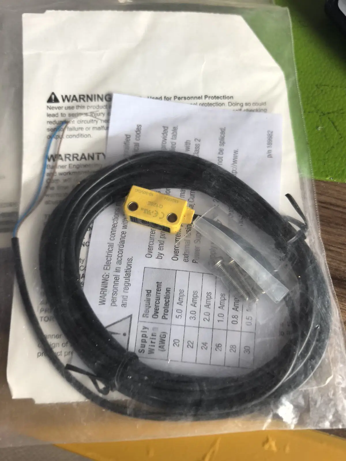 New BANNER American Banner photoelectric sensor Q126E, 10-30VDC power supply, high quality