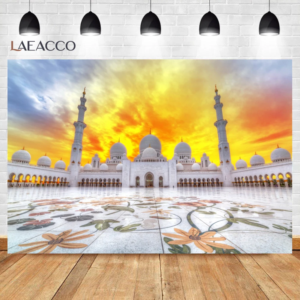 Vintage Islamic Architecture Photography Backdrop Moroccan Artist Home Background Bohemian Living Room Decoration Photo Studio