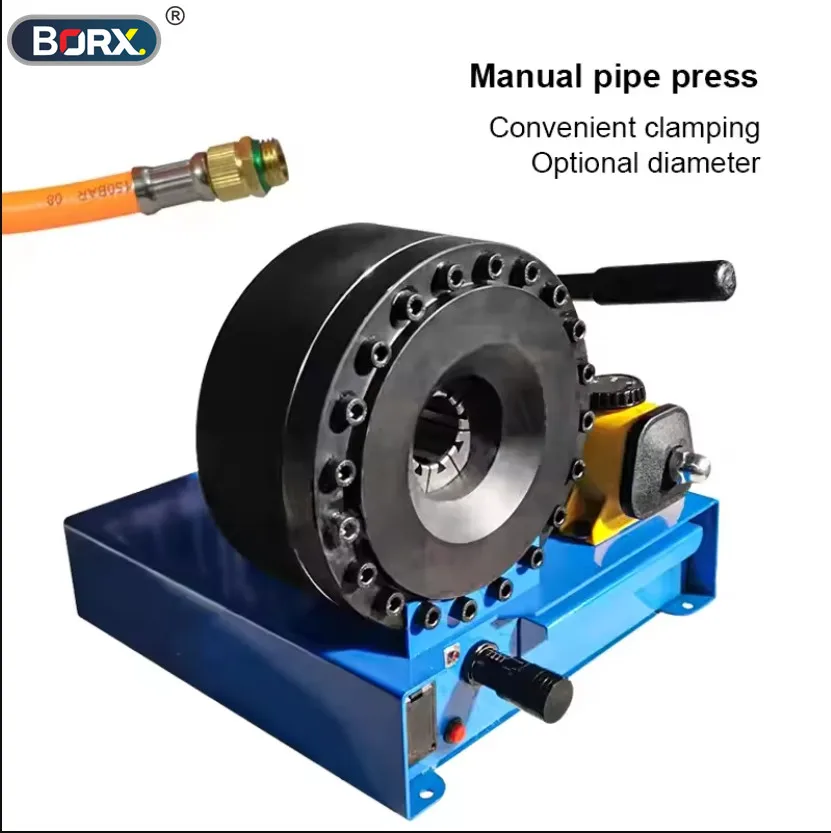 Portable Manual 6-25mm Hydraulic Hose Crimping Tool Hydraulic Hoses Fittings Pressing Machine Pipe End Forming Machine P