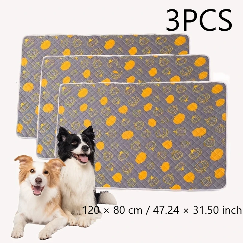 3 Stück wiederverwendbare Hunde-Pipiunterlagen, maschinenwaschbar, leicht zu reinigen, geeignet für kleine bis mittelgroße Hunde, Katzen und andere Haustiere. Haustierbedarf. – Detail 12