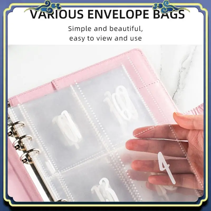 แบบพกพา 100 ซอง Challenge Binder Savings Challenges Book Money Saving Planner Budget Binder