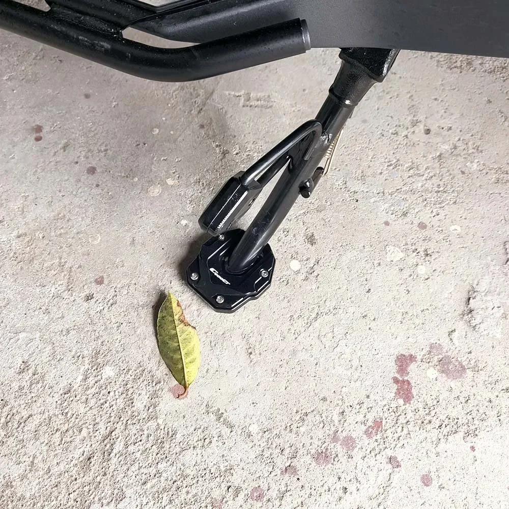 For BMW C400GT C400X C400 C 400 X GT C 400X 400GT Accessories Kickstand Foot Side Stand Extension Pad Support Plate Auxiliary