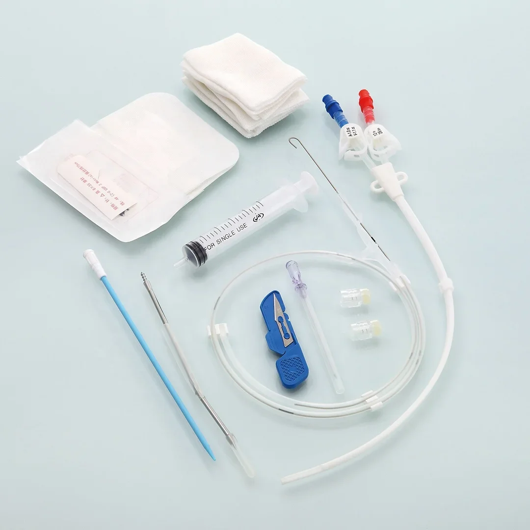 

Kindly Dialysis Consumable Double Lumen Long Term dialysis Hemodialysis Catheter