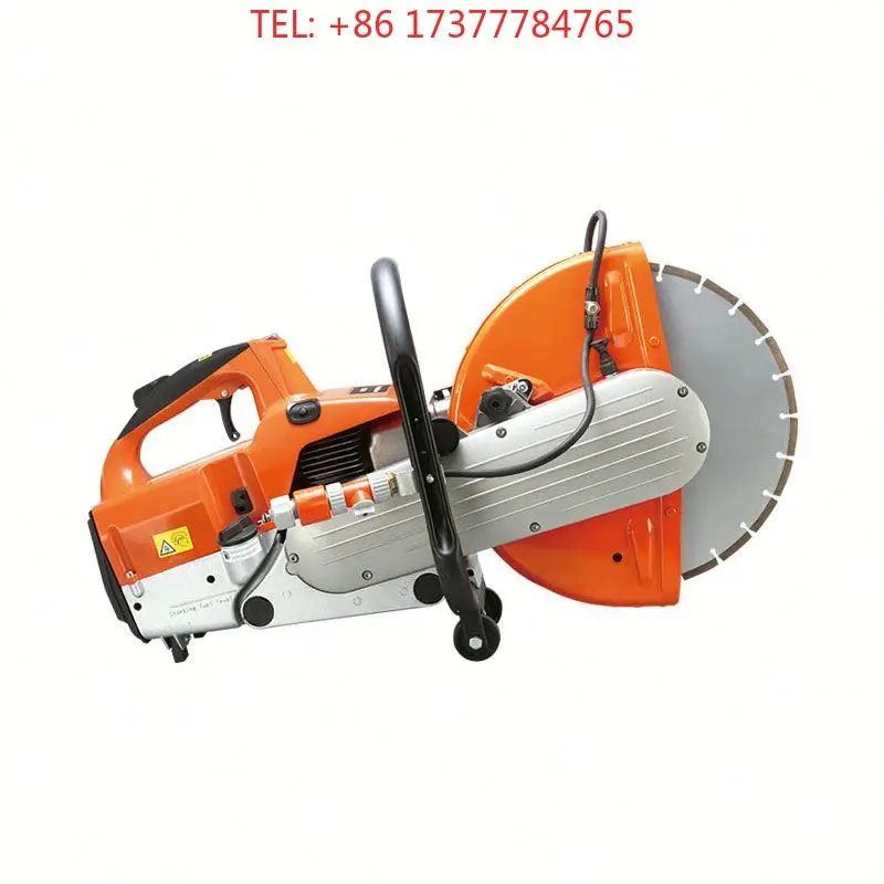 350mm Blade  Portable Concrete Cut Off Saw, Handheld Road Pavement Floor Concrete Cutting Cutter Machine