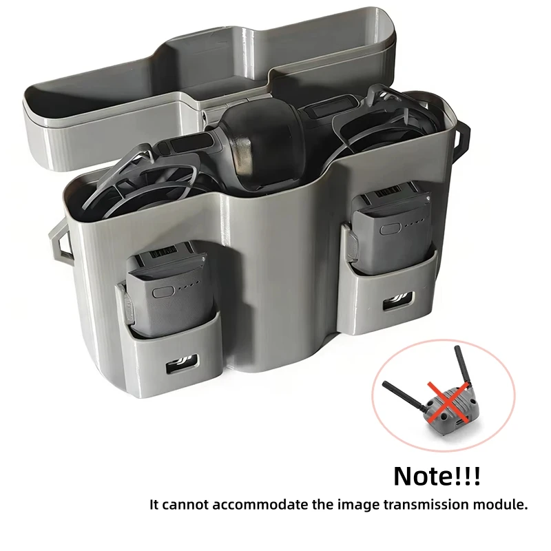 Tragbares Gehäuse, Hartschalen-Schutzabdeckung, Batteriegehäuse, Aufbewahrungsbox, Fach für DJI NEO 2, Drohnenzubehör