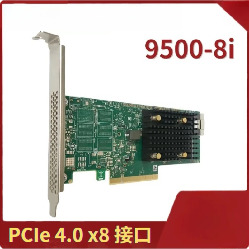 For Broadcom HBA 9500-8i 05-50077-03 / 05-50134-01 SAS 3808 PCIe 4.0 x8 HBA Adapter