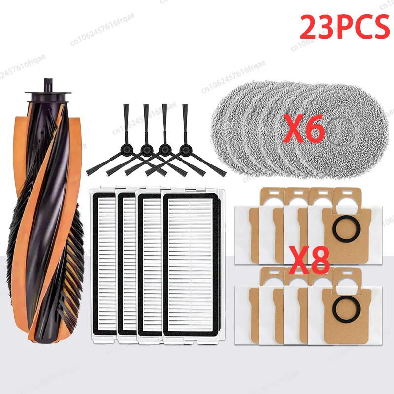 Voor JONR P20 PRO/T5 Pro Robot Stofzuiger Accessoires Belangrijkste Zijborstel Hepa Filter Mop Doek Stofzak Vervanging onderdeel