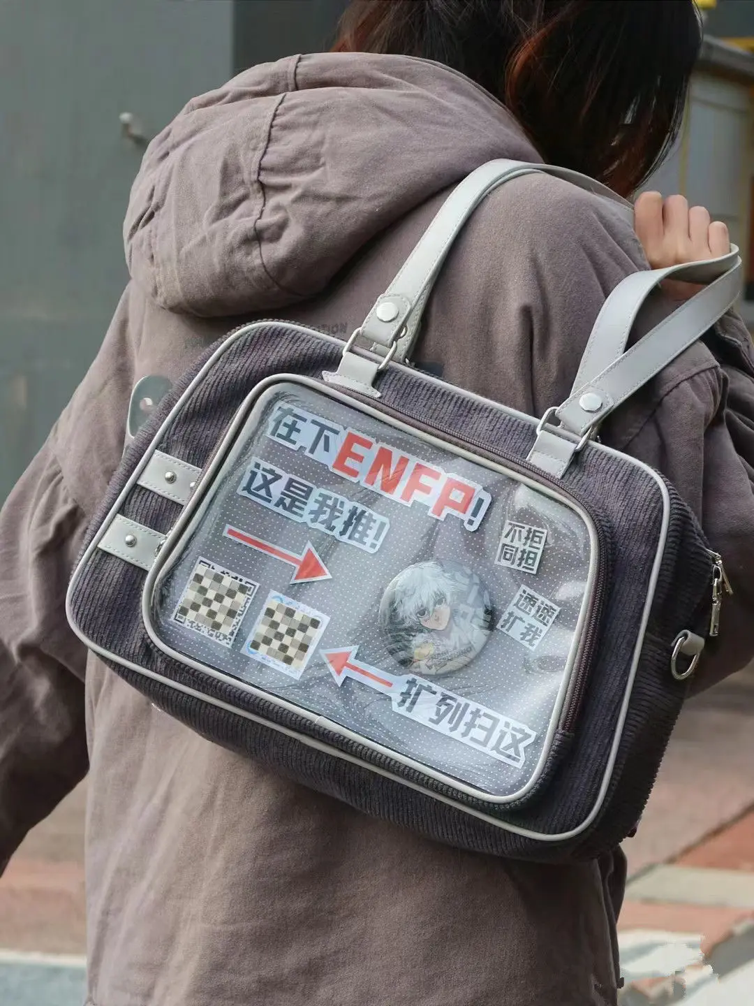 HAEX Luxury Women Tote Bags 2024 Individuality Ita Bags Female Large Capacity Corduroy Commute Patchwork Crossbody Bolso Mujer