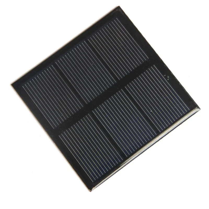 Prezzo di fabbrica 1000PCS 0.7W 5V Mini Pannelli Solari con Filo 15CM Cella Solare di Piccole Dimensioni Squsare Modulo Solare 70*70MM Giocattolo Solare FAI DA TE
