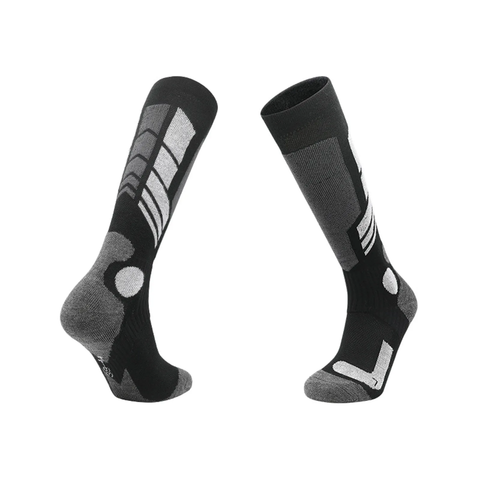 1 Pair Merino Wool Thermal Socks Men Women Winter Long Warm Compression Socks For Ski Hiking Snowboarding Climbing Sports Socks