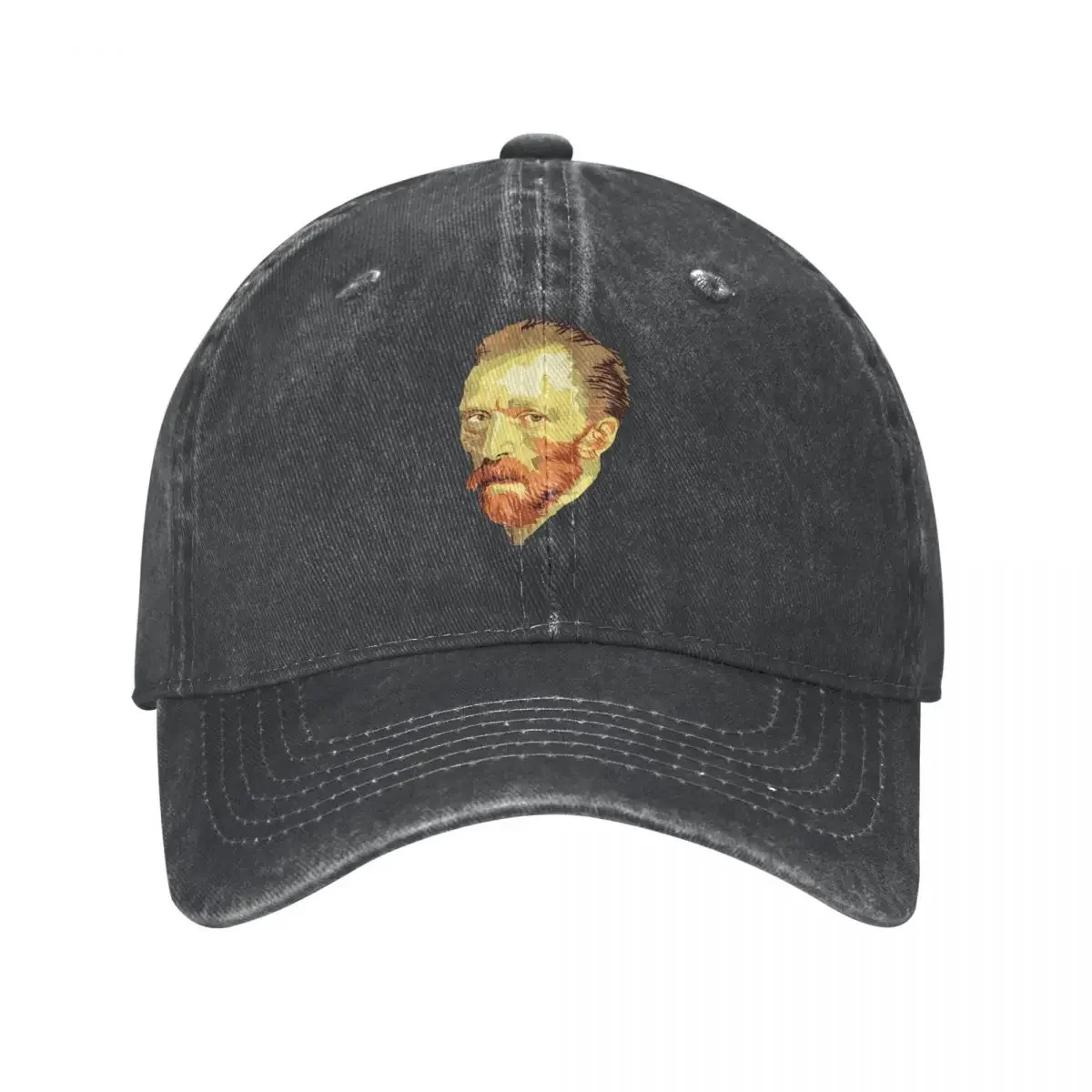 Vincent Van Gogh Baseball Cap Unisex Distressed Cotton Snapback  Impressionism Painter Running  Adjustable s Hat