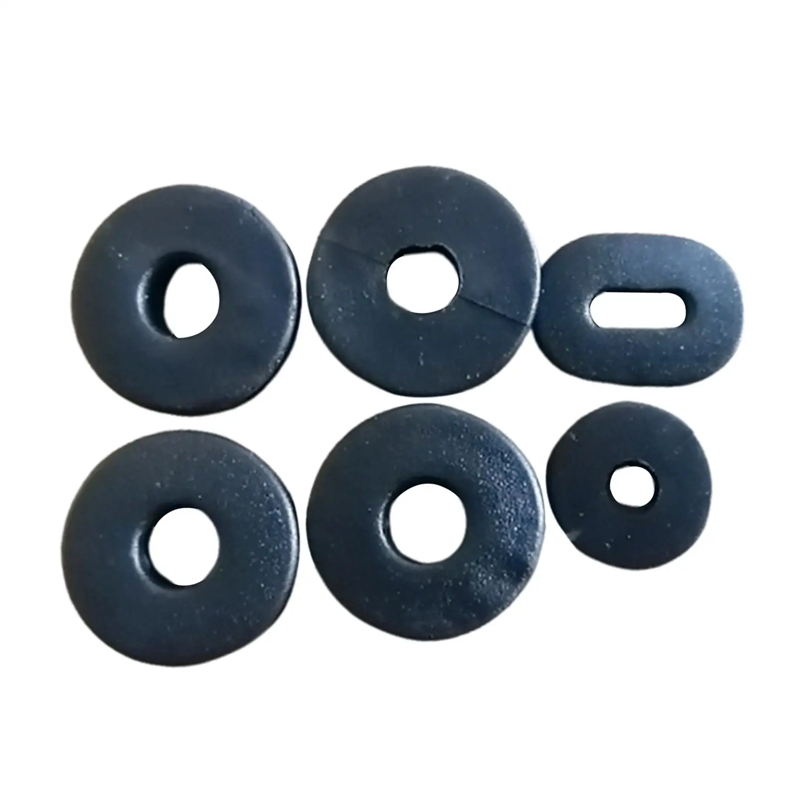 6pcs Rubber Side Cover Grommet Assortment for GN125 GN125 HJ125 HJ125-K2 - Meet the quality standards, tested before shipment