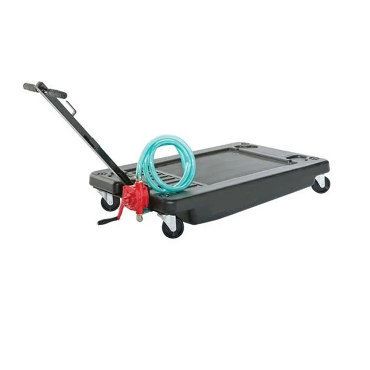 Portable adjustable 100L waste oil tanker