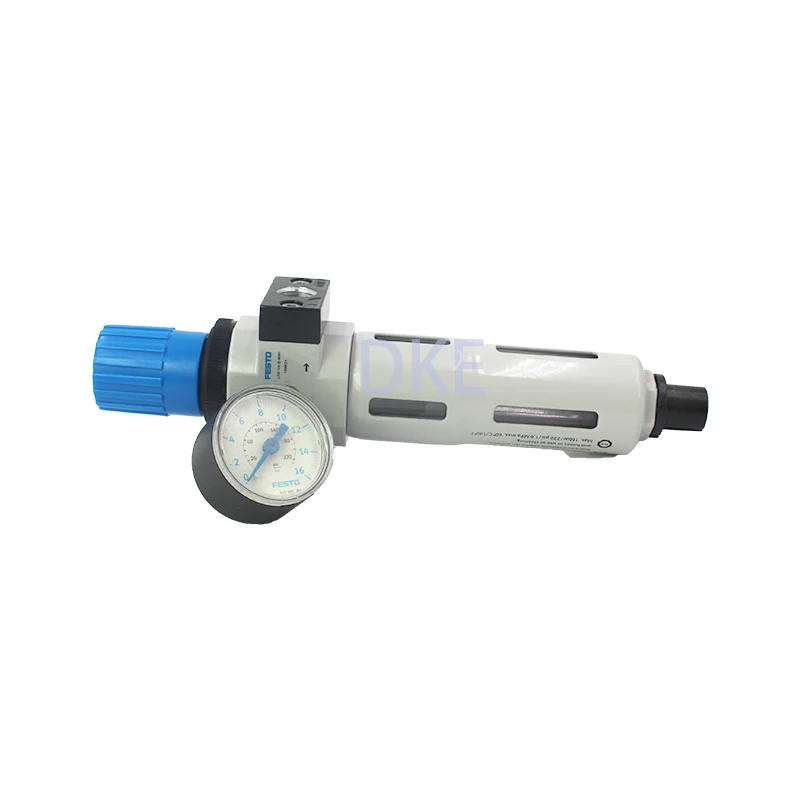 FESTO LFR-1/4-D-MINI Pneumatic Air 40um Filter Pressure Regulator